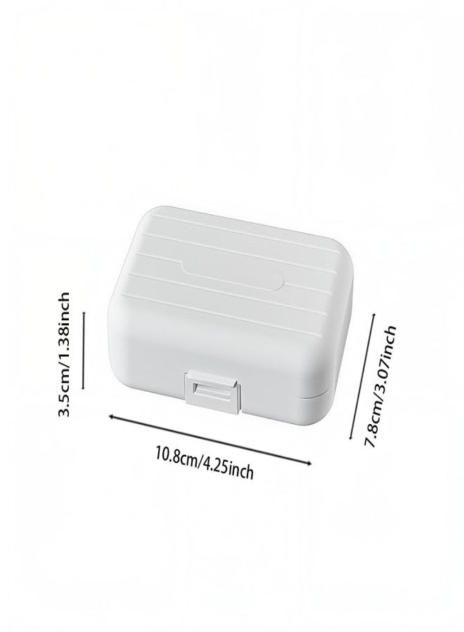 ZIBUYU® 7 Day Pill Organizer with Snap-Lock Leakproof Compartments, Large Capacity Weekly Medicine Box for Travel and Home Use, BPA-Free and Easy to Open Design for Vitamins and Supplements Storage - Image 2